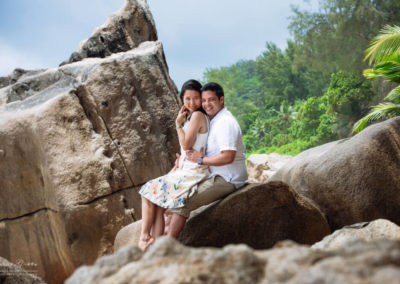 Mai Anh and Ashish: Mahe Seychelles