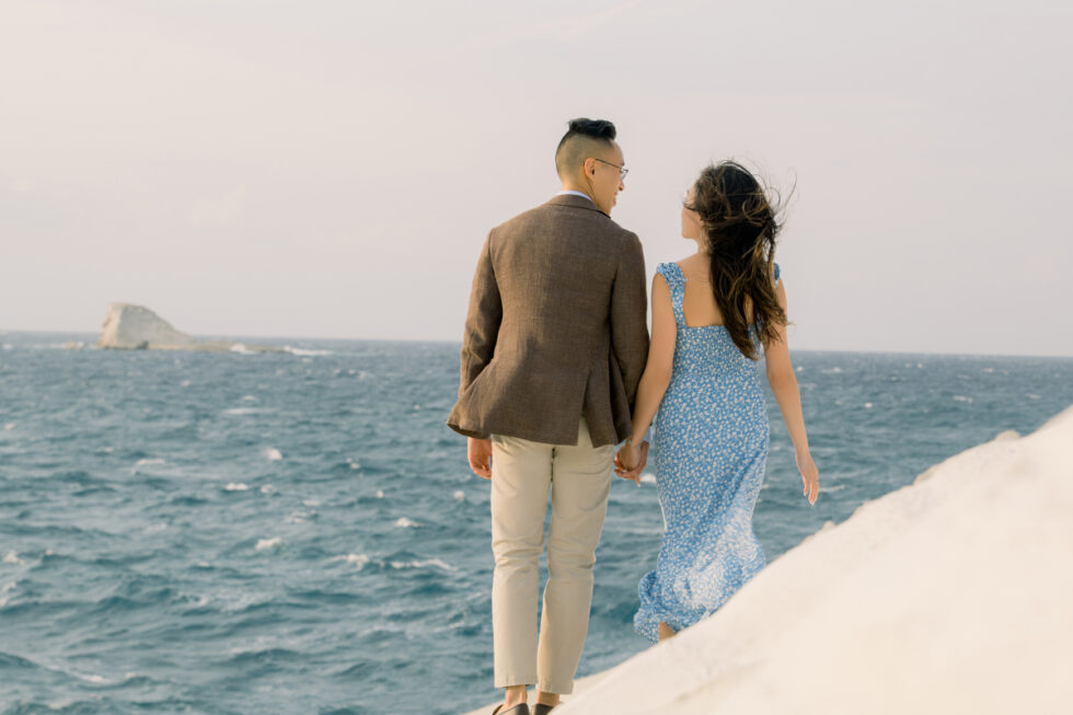 Milos Island engagement