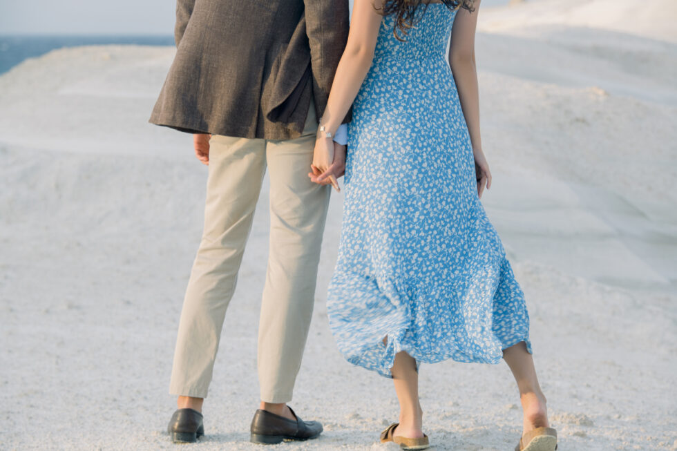 Milos Island engagement