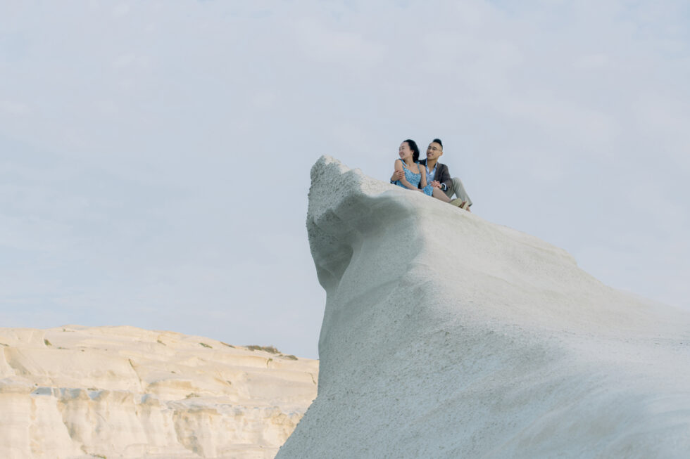 Milos Island engagement