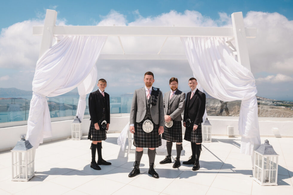 Santorini wedding