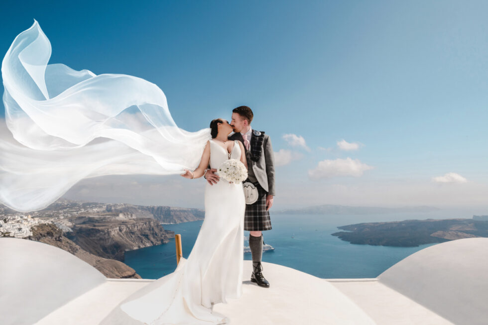 Santorini wedding